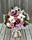 Букет цветов из: Альстромерии, Гвоздики, Розы и Хризантемы в Кингисеппе