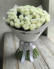 Букет 35 Белых роз #REPLACE_PRED# Кингисеппе