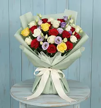 Букет цветов из:  Розы в Кингисеппе