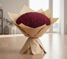 Букет 101 Красная роза в Кингисеппе