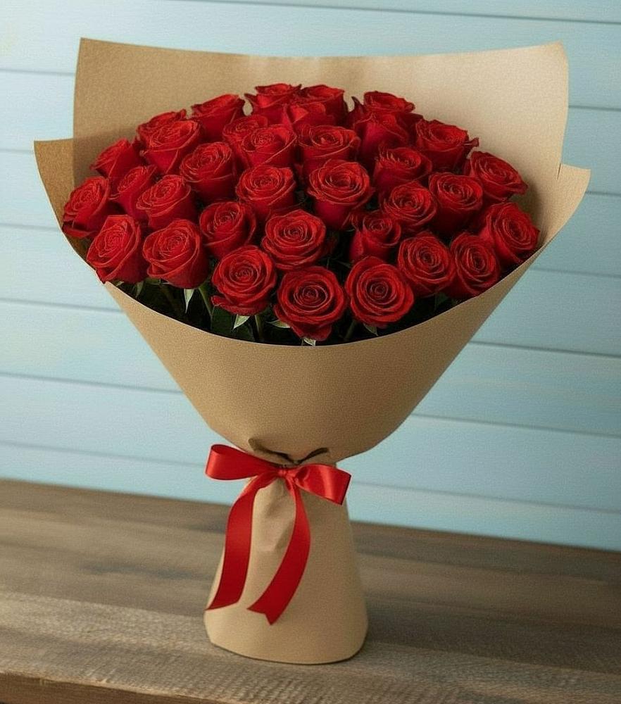 Букет Красные розы Милано в Кингисеппе