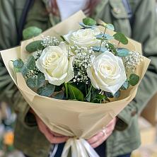 Букет Нежные грёзы в Кингисеппе Букет цветов из: Розы в Кингисеппе