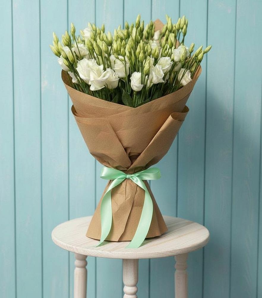 Букет цветов из: Лизиантусы в Кингисеппе