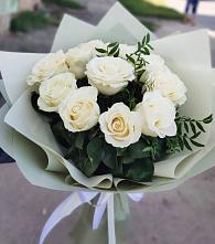 Букет Белые розы Проуд #REPLACE_PRED# Кингисеппе