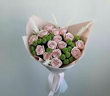 Букет цветов из:  Розы и Хризантемы #REPLACE_PRED# Кингисеппе