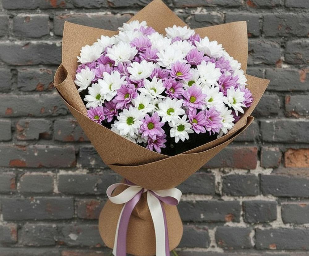 Букет цветов из: Хризантемы в Кингисеппе