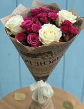Букет цветов из:  Розы #REPLACE_PRED# Кингисеппе