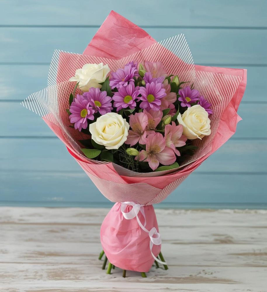 Букет цветов из: Герберы в Кингисеппе